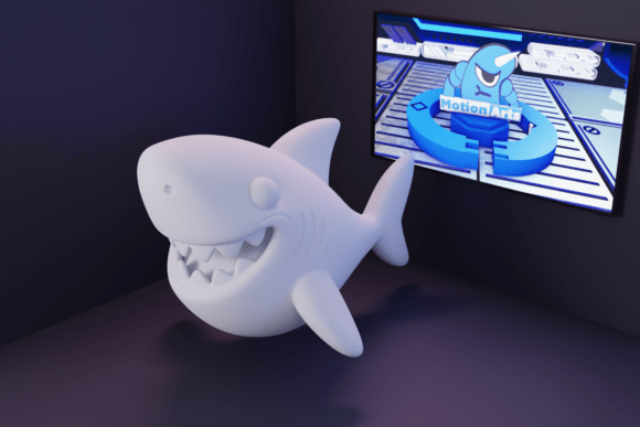 3D Shark: A Bold Typeface for Dynamic Designs