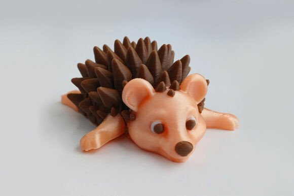 Articulated Hedgehog Flexi Toy 🦔: A Charming 3D Printable Model