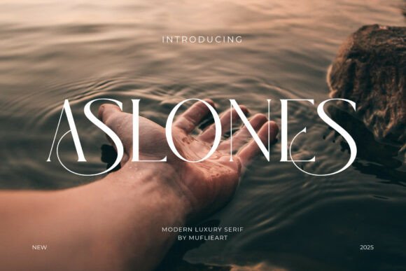 Aslones: The Essence of Modern Luxury in Typography