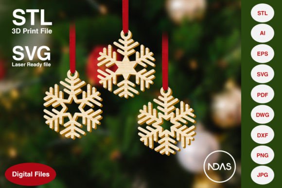 Create Magical Holiday Decor with a Snowflake Ornament Bundle