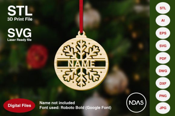 Create Unique Holiday Decor: Personalized Snowflake Ornaments