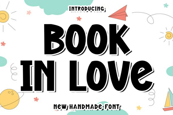 Discover the Elegance of Book in Love Font