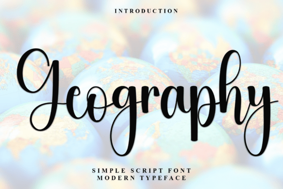 Discover the Geography Font for Creative Design Projects
