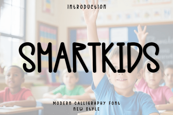 Discover the Smartkids Font: Elegant Modern Script