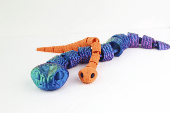 Flexi Corn Snake: A 3D-Printed Marvel of Articulated Design