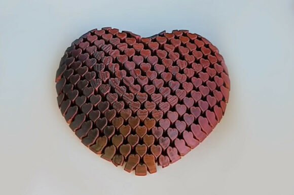 Flexi Heart: The Articulated 3D Printable Heart Model