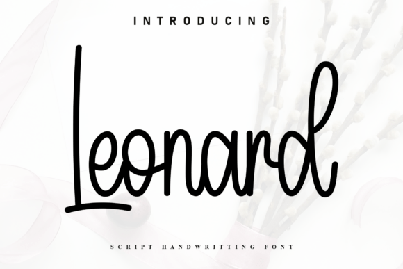 Leonard: A Handwritten Font with Heartfelt Charm
